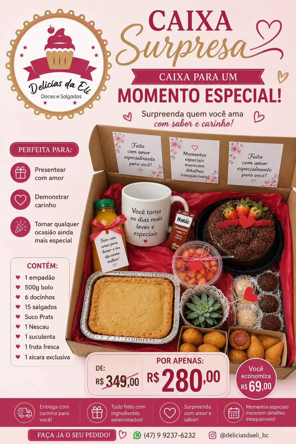 Caixa Surpresa para um Momento Especial